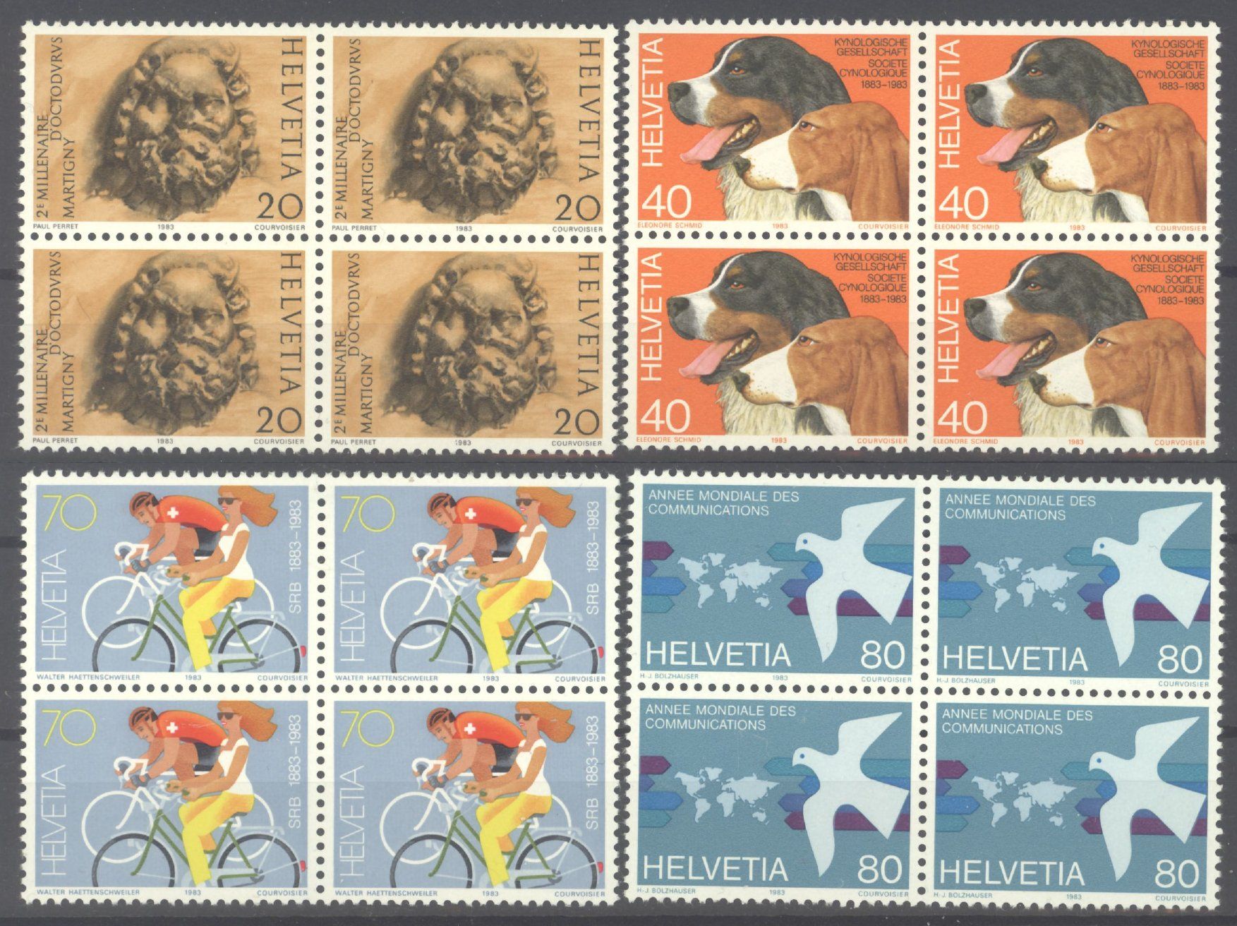 Tutti i francobolli: 1983, Sonderpostmarken II ** – Usato da Willisau venduto da Vollstempel