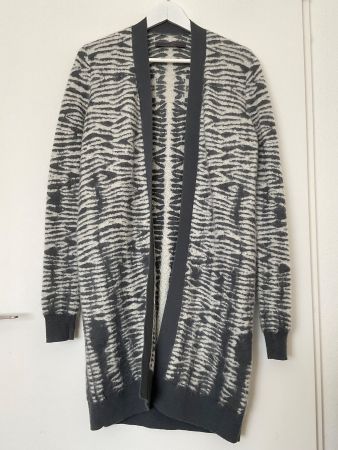 ALLSAINTS Wolle Mohair Strickjacke Gr S sehr warm
