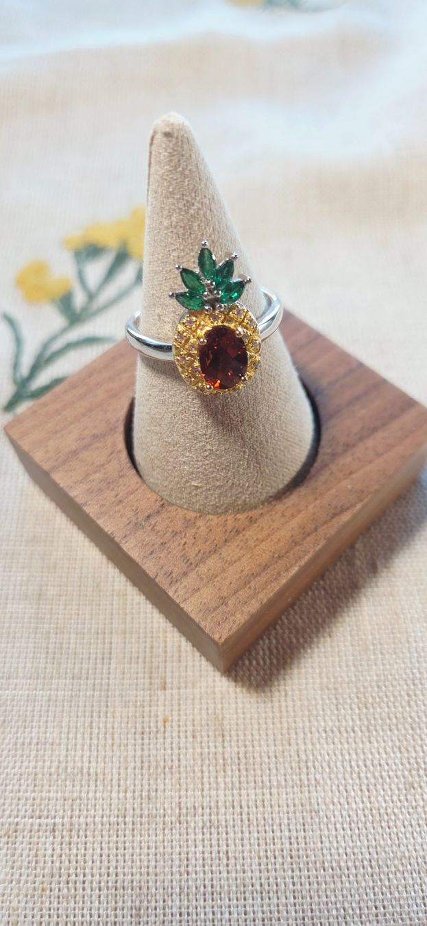 Anelli: NEW - S925 Citrine Ring (Adjustable) – Nuovo (secondo la descrizione) da Zürich venduto da cin_wcf6 1