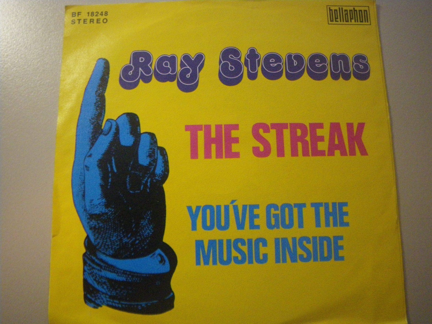 Dischi in vinile: Vinyl-Single Ray Stevens - The Streak – Usato da Langenthal venduto da Modo39