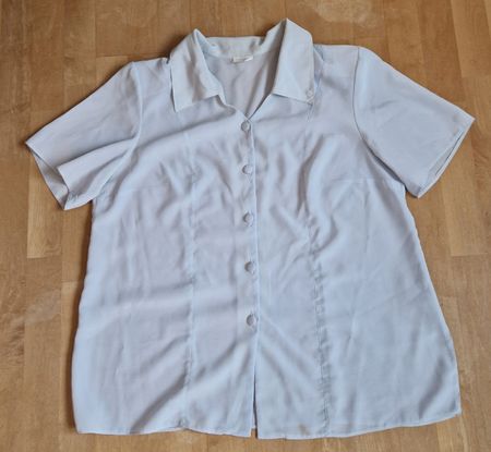 Kurzarm Bluse, Gr. XXXL