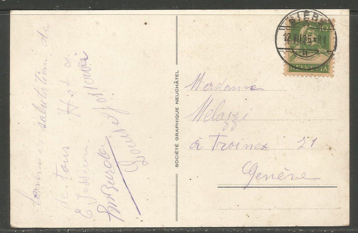 Ansichtskarten: Carte P de 1925 ( Bière ) – Gebraucht aus La Russille von Nono4 1