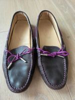 Tod's Gommino Loafers braun/magenta