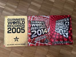 Guinness World Records Bände 2005, 2008, 2014