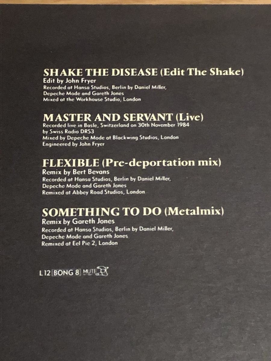 Dischi in vinile: Depeche Mode.  Maxi. Shake The Disease – Usato da Faulensee venduto da Mizuno06 4