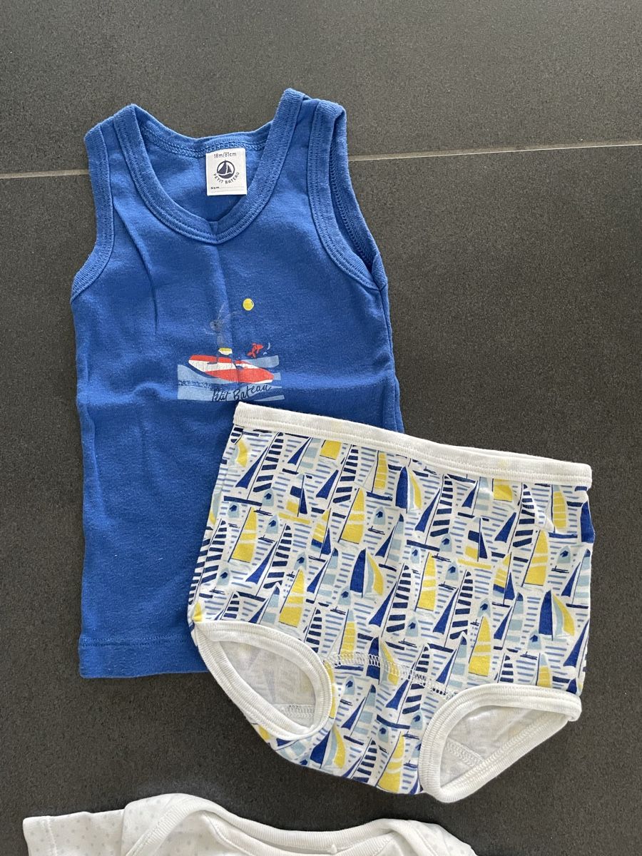 Petit Bateau Biancheria intima: Petit Bateau Set Gr. 81/ 18 Monate – Nuovo (secondo la descrizione) da Aesch ZH venduto da lawas