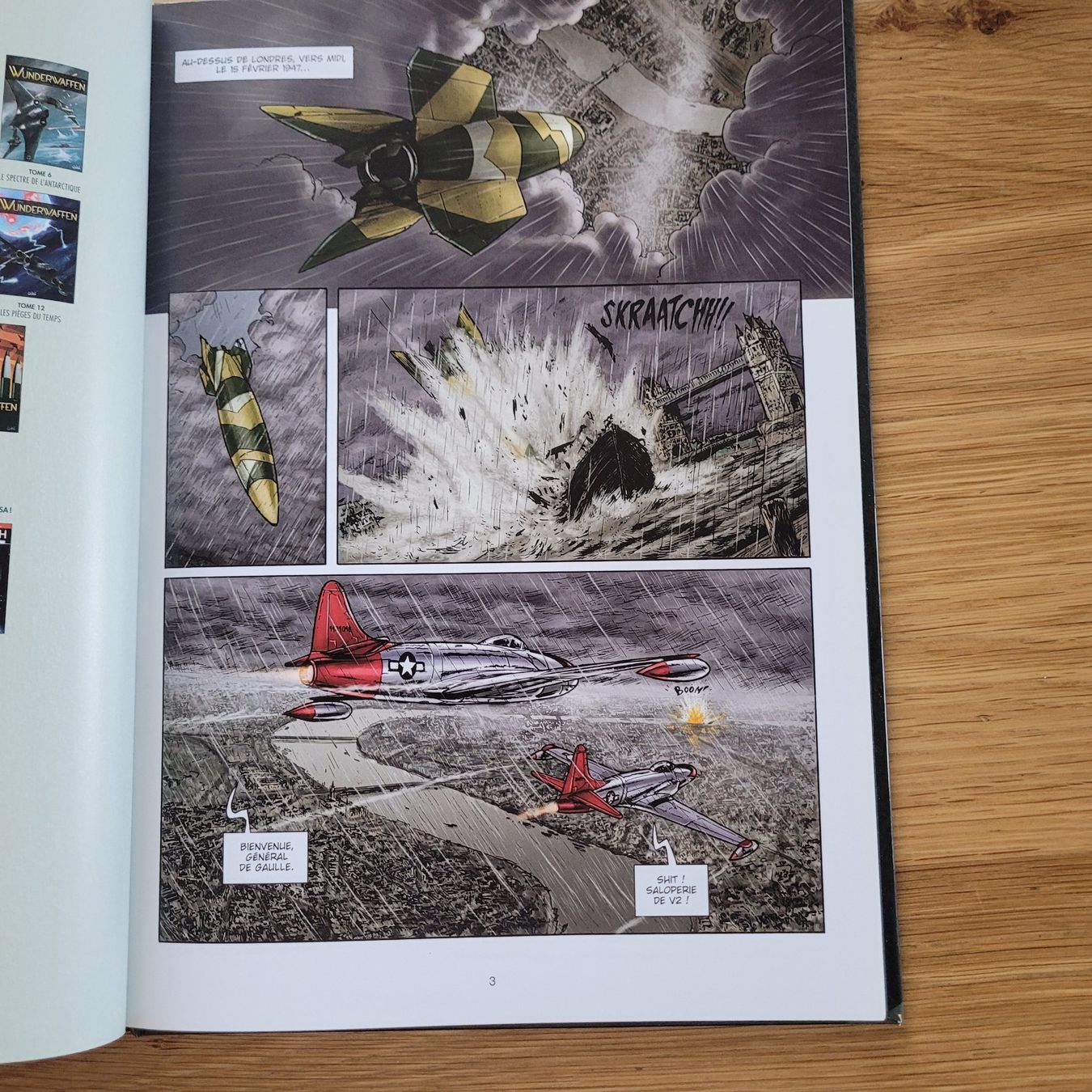 Fumetti: BD Wunderwaffen 9 Le Visiteur Du Soir – Usato da Biel/Bienne venduto da Destockweb 1