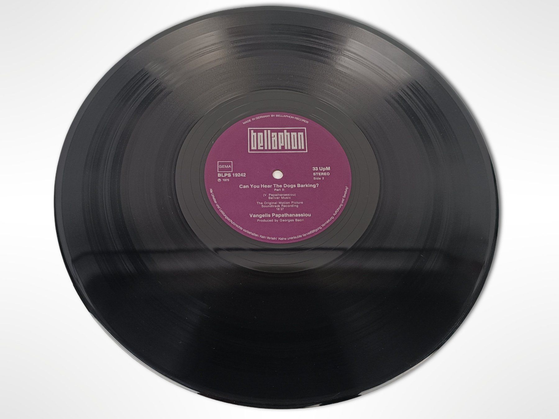Dischi in vinile: Vinyl VANGELIS PAPATHANASSIOU – Usato da Suhr venduto da Restwert_Suhr 4