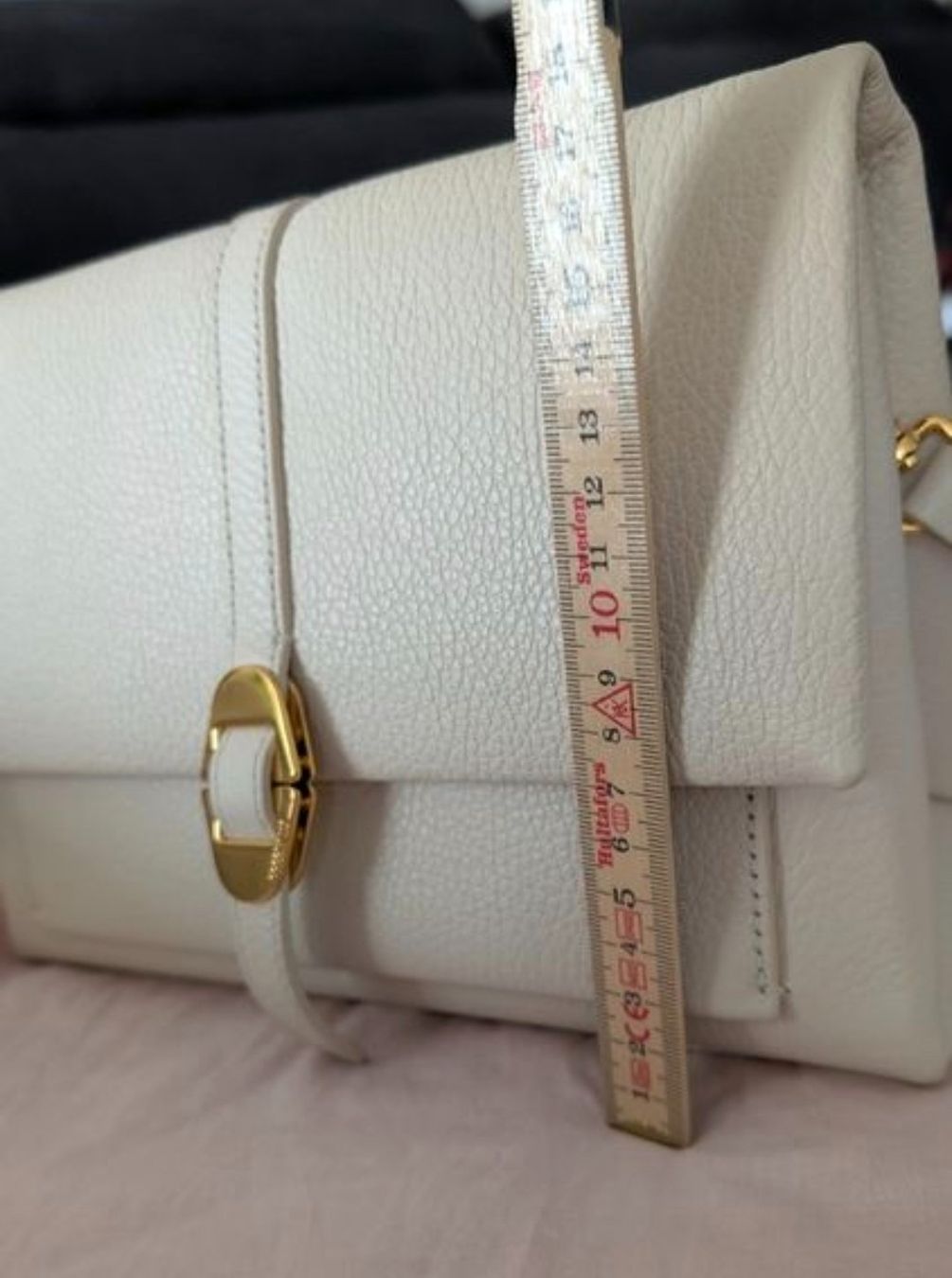 Coccinelle Borse da donna: Coccinelle Ledertasche in Creme – Usato da Amriswil venduto da cesosa 3