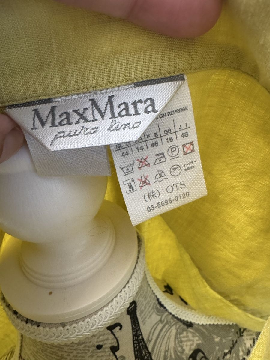 Camicette: Max Mara Top Leinenhemd / Shirt Bluse – Usato da Aathal-Seegräben venduto da Neja80 4