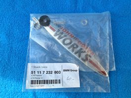 Mini Cooper, JCW Badge Kit, NEU und OVP - 51 11 7 232 803