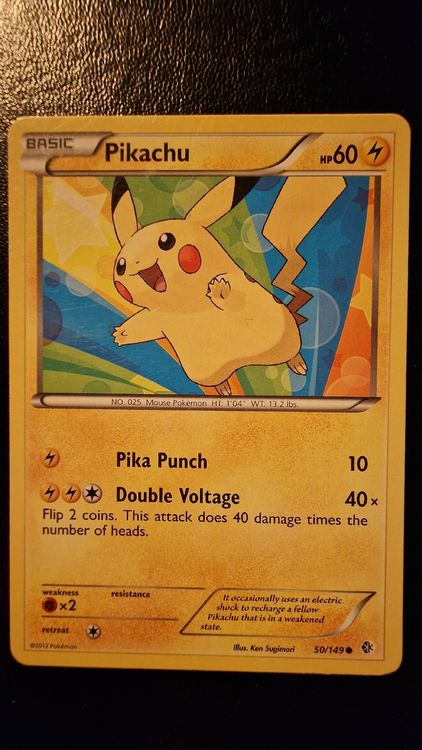 Pikachu #50 – Pokémon Boundaries Crossed (Gebraucht) in Veytaux für CHF ...