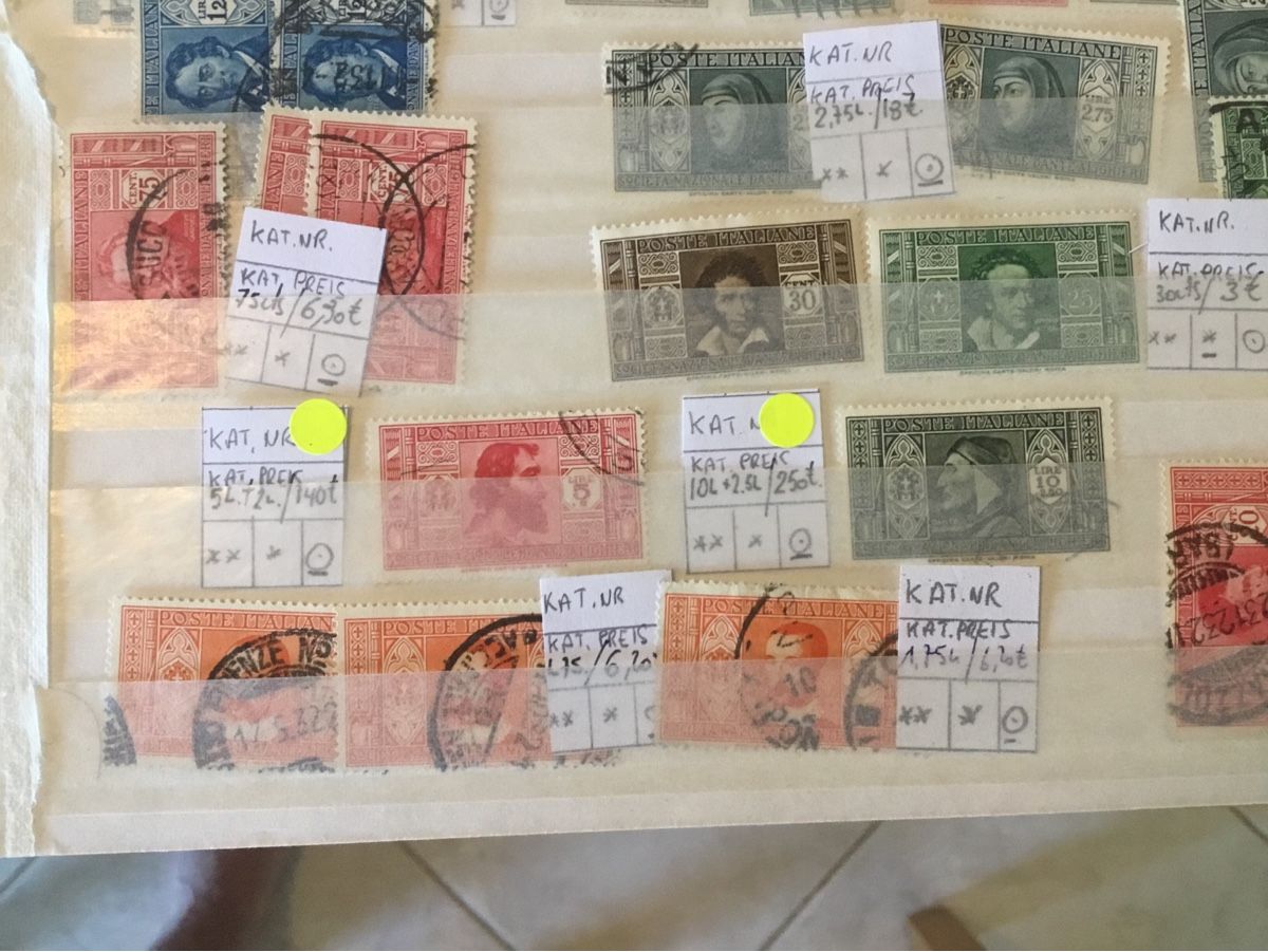 Tutti i francobolli: Lotto 4 regno Italia – Usato da cassina d'agno venduto da Scorti1961 4