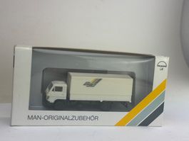 GB3- Herpa MAN Werbemodell Pritsche G 90 weiss