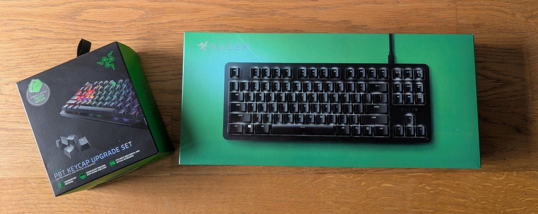 Razer Tastaturen: Razer BlackWidow Lite + PBT Keycap Upgrade Kit – Gebraucht aus Biel/Bienne von tob_cqq5 1