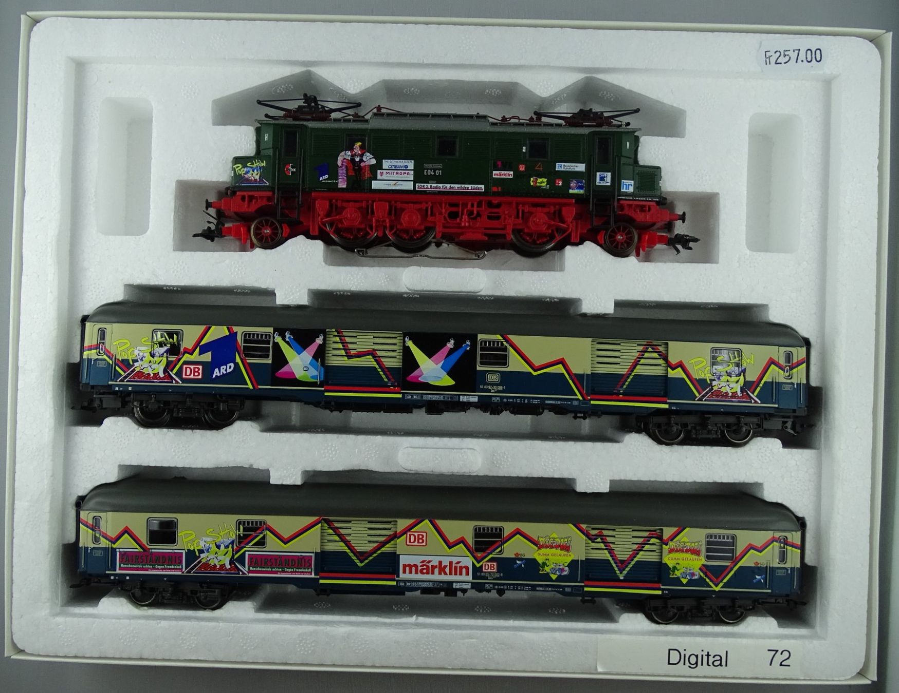 Märklin Modellini di ferrovie: Märklin HO-Wechselstrom Zug-Set / Digital – Usato da Melchnau venduto da Lhofer 1