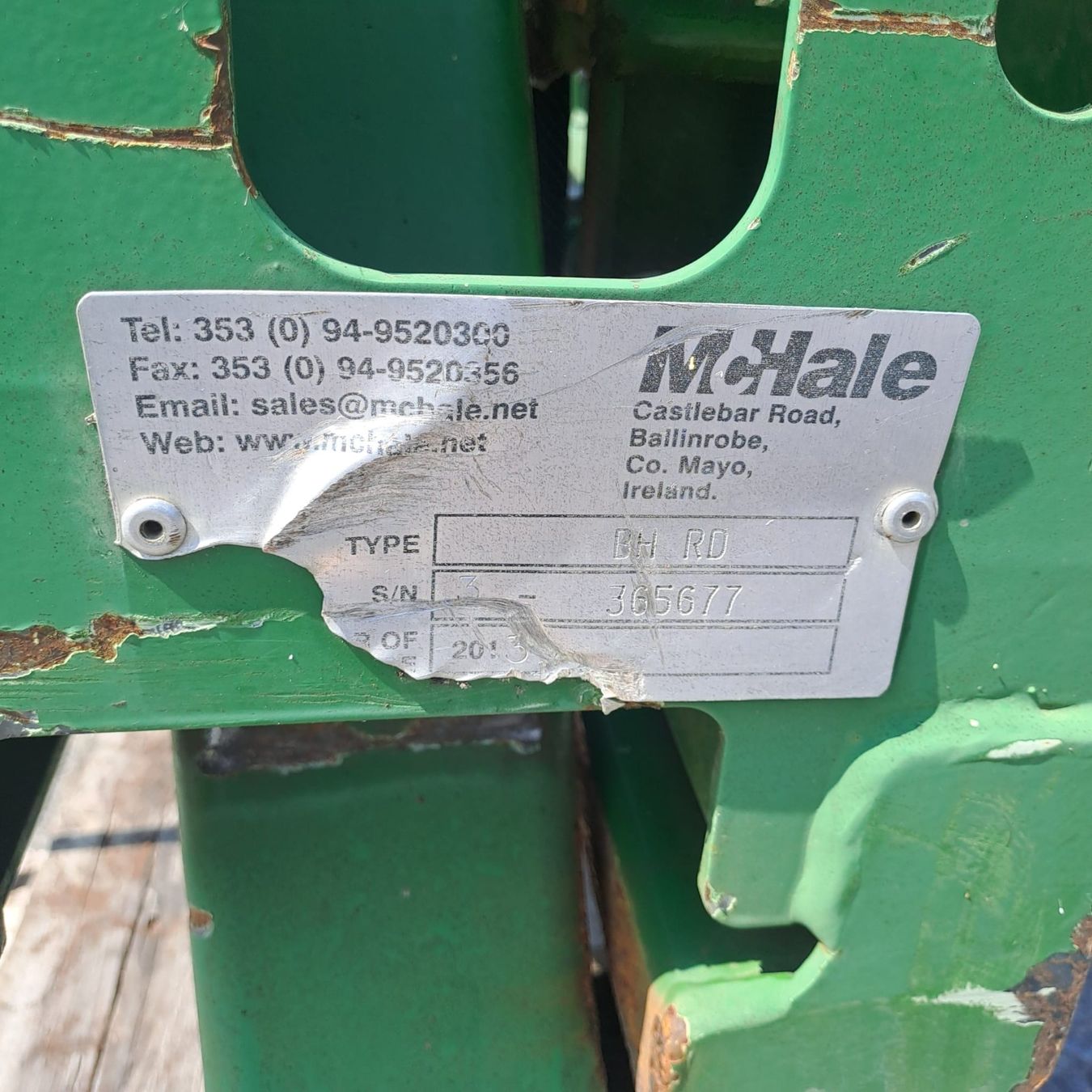 Pinze: Rundballengabel McHale 691 – Usato da Egg SZ venduto da kombi83 7