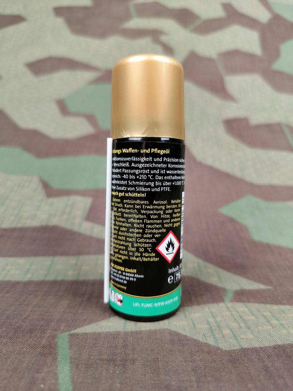 Schweizer Armee Uniformi:  Ballistol GunCer Spray 50 ml – Nuovo e nell'imballaggio originale da Bauma venduto da SwissMilitaria 1