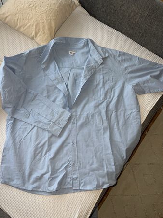 HEMD BAUMWOLLE HIMMELBLAU NEU 4XL/XXXXL