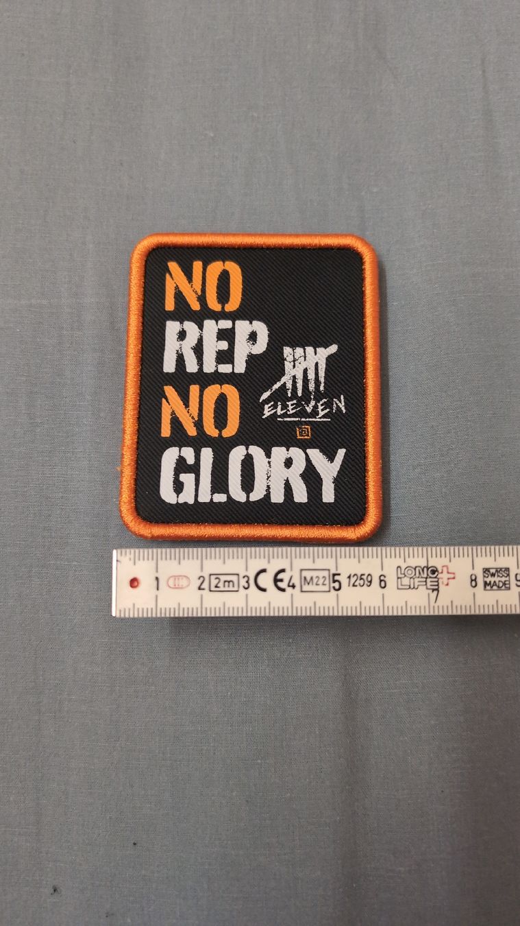 Patches: 5.11 tactical "No rep No glory" patch gestrickt – Neu (gemäss Beschreibung) aus Emmenbrücke von Rewan_Helvetius
