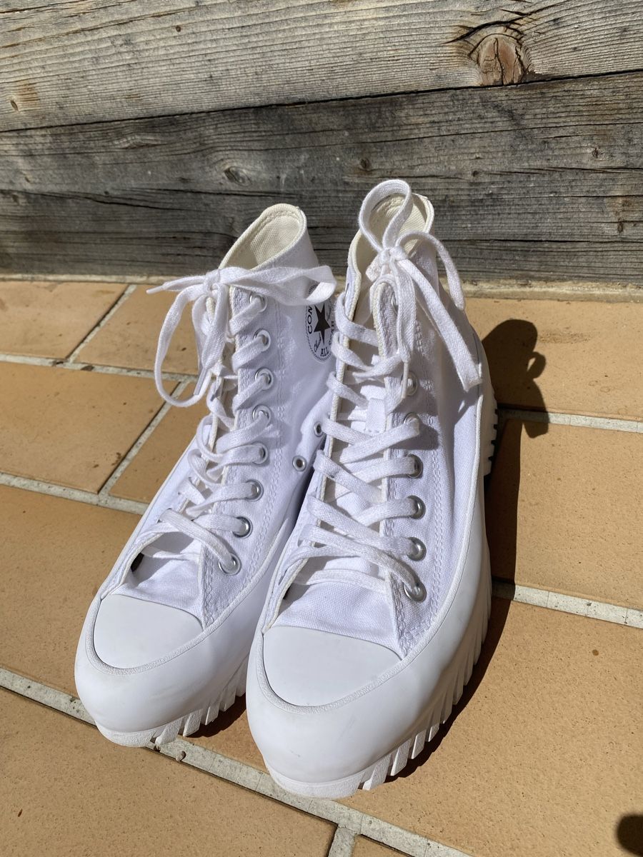 Converse Scarpe da uomo: White chunky converse  – Usato da St-Cergue venduto da noabzz 1