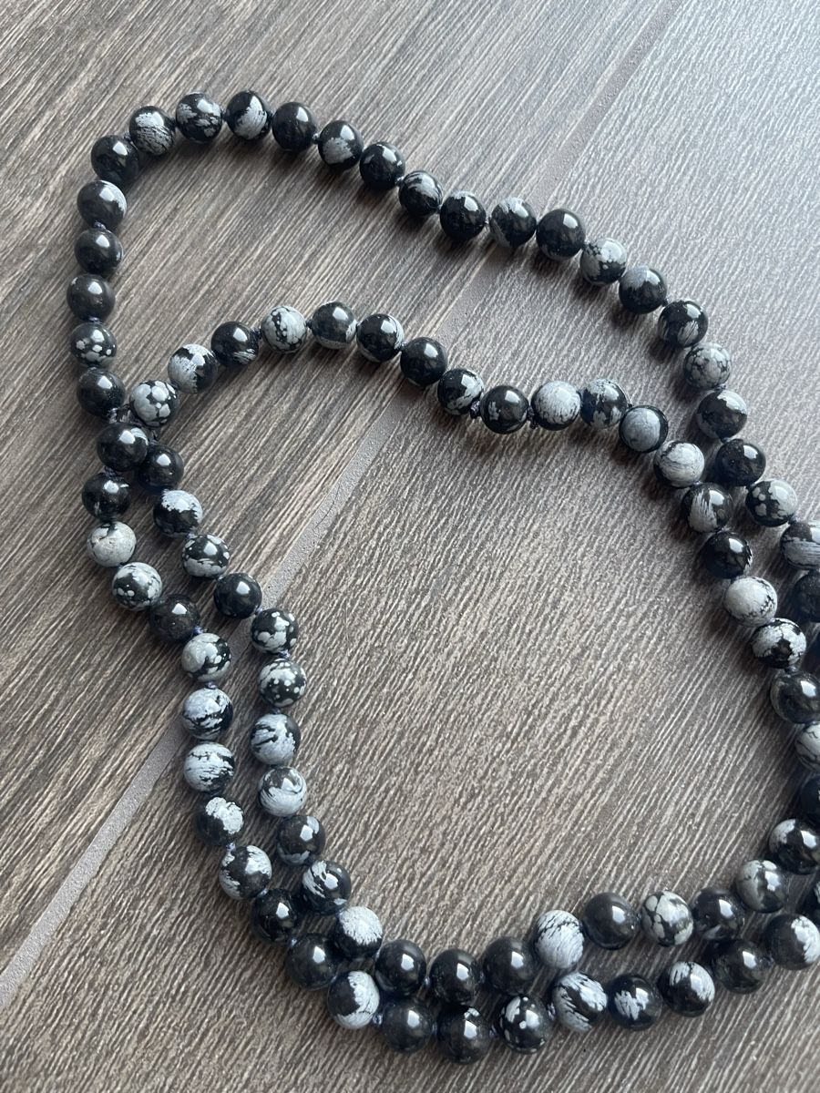 Catenine: Halskette aus Obsidian – Usato da Cadenazzo venduto da Adri.Ela