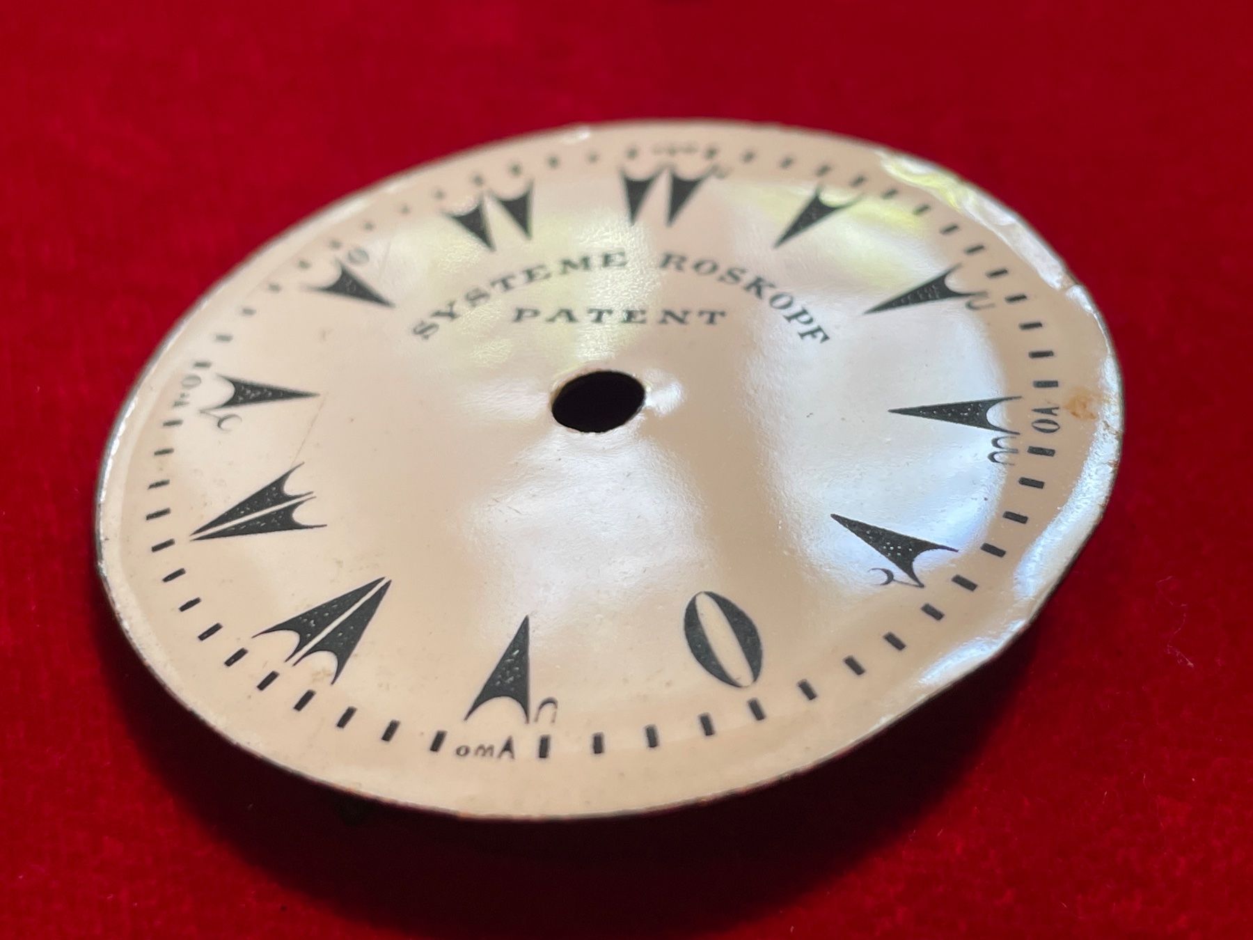 Orologi: Système Roskopf, Zifferblatt emailliert, 42.3 mm – Usato da Basel venduto da squareone100 1