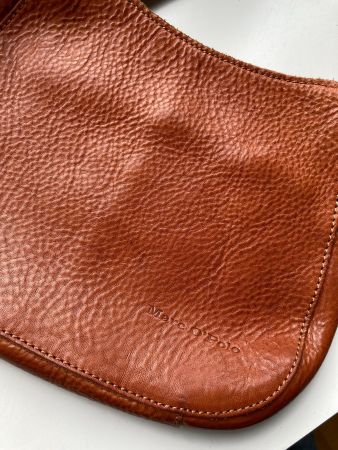 Cognacfarbene Marc O'Polo Handtasche aus Leder, Top Zustand!