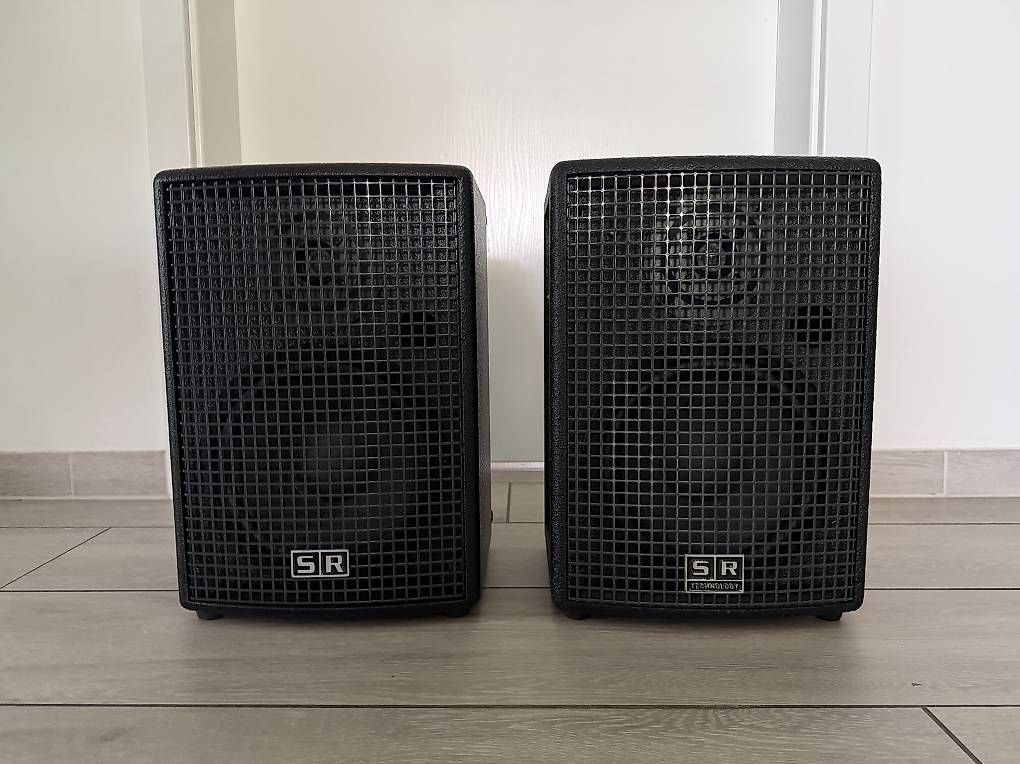 Lautsprecher: Enceinte amplifiée moniteur SR Technology MON-X – Gebraucht aus Riaz von fafa74