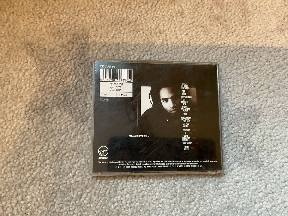 CD: Lenny Kravitz - Let Love Rule - CD – Usato da Grub SG venduto da Vinciguerra 1