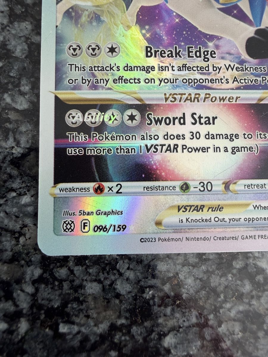 Pokémon Carte collezionabili: Pokémon Zacian VSTAR 096/159 – Usato da Liestal venduto da arl_6tv7 1
