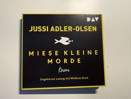 Jussi Adler-Olsen: Miese kleine Morde, Krimi Hörbuch CD
