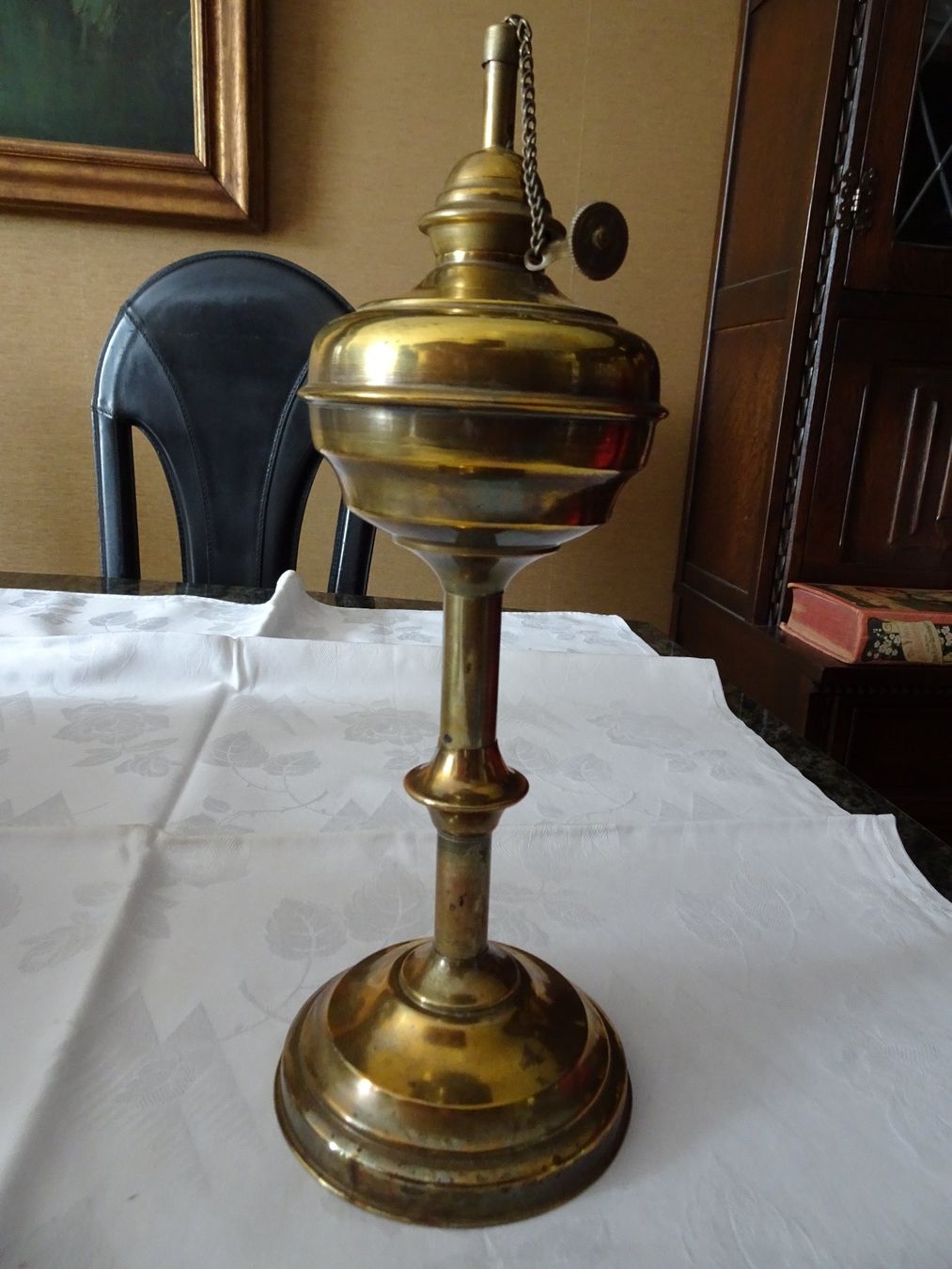 Lampade: Oellampe Messing antik – Usato da Vitznau venduto da Mina60 2
