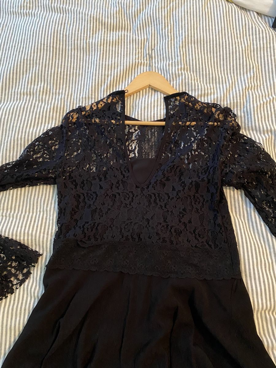 Zara Kleider: Schwarzes Spitzenkleid, Grösse M, elegant & festlich – Gebraucht aus Zürich von Nutla 5