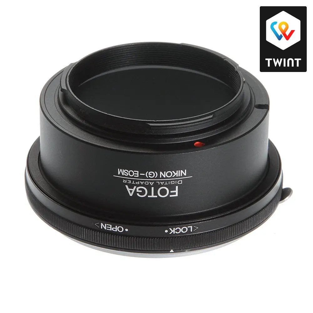 Nikon Foto-Adapter: Adaptation pour objectif Nikon G AF-S,  vers Canon EF-M EOS – Neu und originalverpackt aus Saignelégier von Photo-discount 2