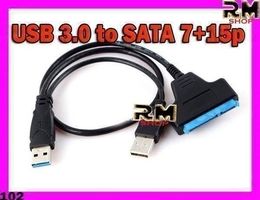USB 3.0 to SATA 7+15pin 22 Pin 2.5"