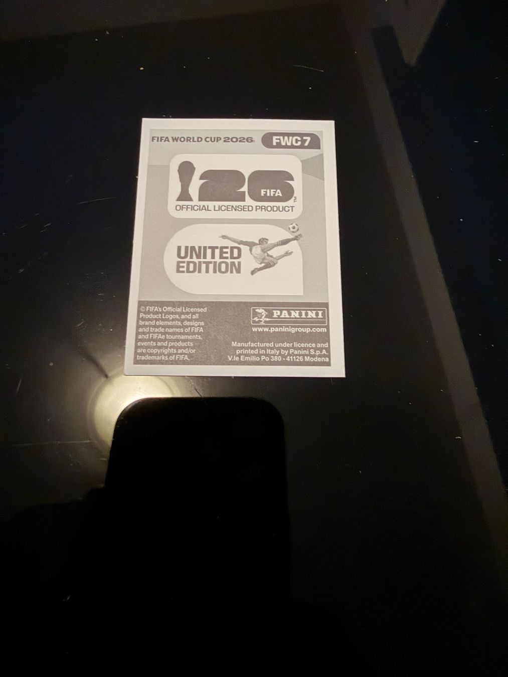Panini Carte collezionabili: Panini World Cup 26 FWC7 – Usato da Wettingen venduto da NickInc 1