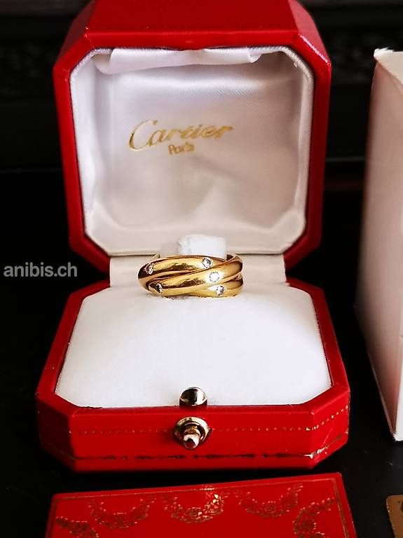 Cartier Anelli: Bague Cartier Tiffany Or & Diamonds – Usato da Geneve venduto da Vtss00 1