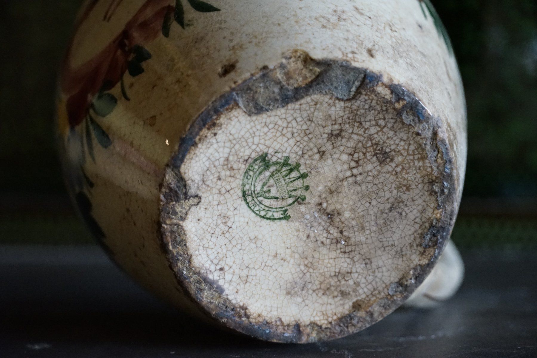 Vasen & Gefässe: Vase / Krug antik Keramik – Gebraucht aus Hinwil von Antikfischer 7