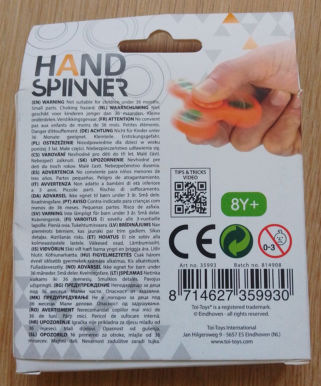 Spiele: Handspinner, Fidget Spinner, Neu & OVP weiss – Neu (gemäss Beschreibung) aus Wohlen AG von salamanderspielwaren 1