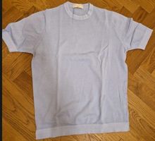 Neuer T-shirt Filippo de Laurentiis M 48 100% Baumwolle Polo