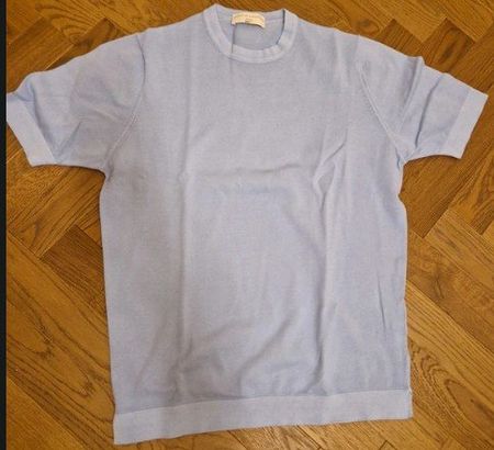 Neuer T-shirt Filippo de Laurentiis M 48 100% Baumwolle Polo