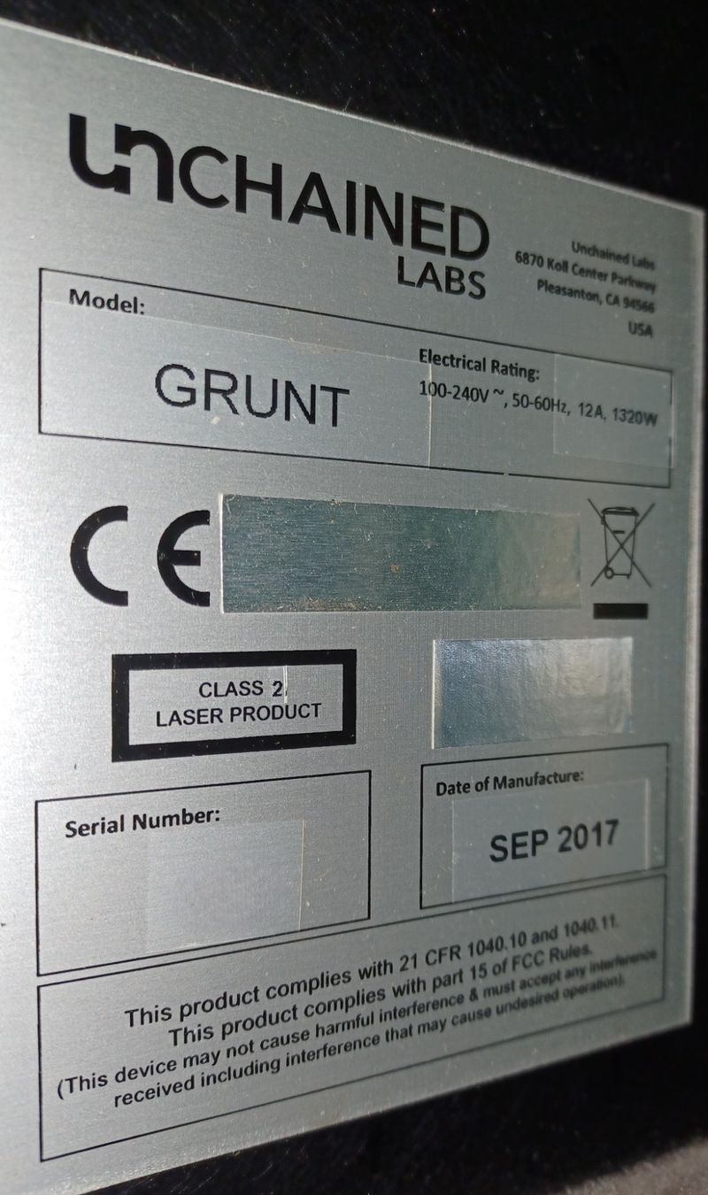 Accessori da laboratorio: Unchained Labs Grunt – Usato da Niederdorf venduto da LeptonAG_Labor 4