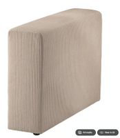 IKEA JÄTTEBO Cover for armrest, Samsala grey-beige