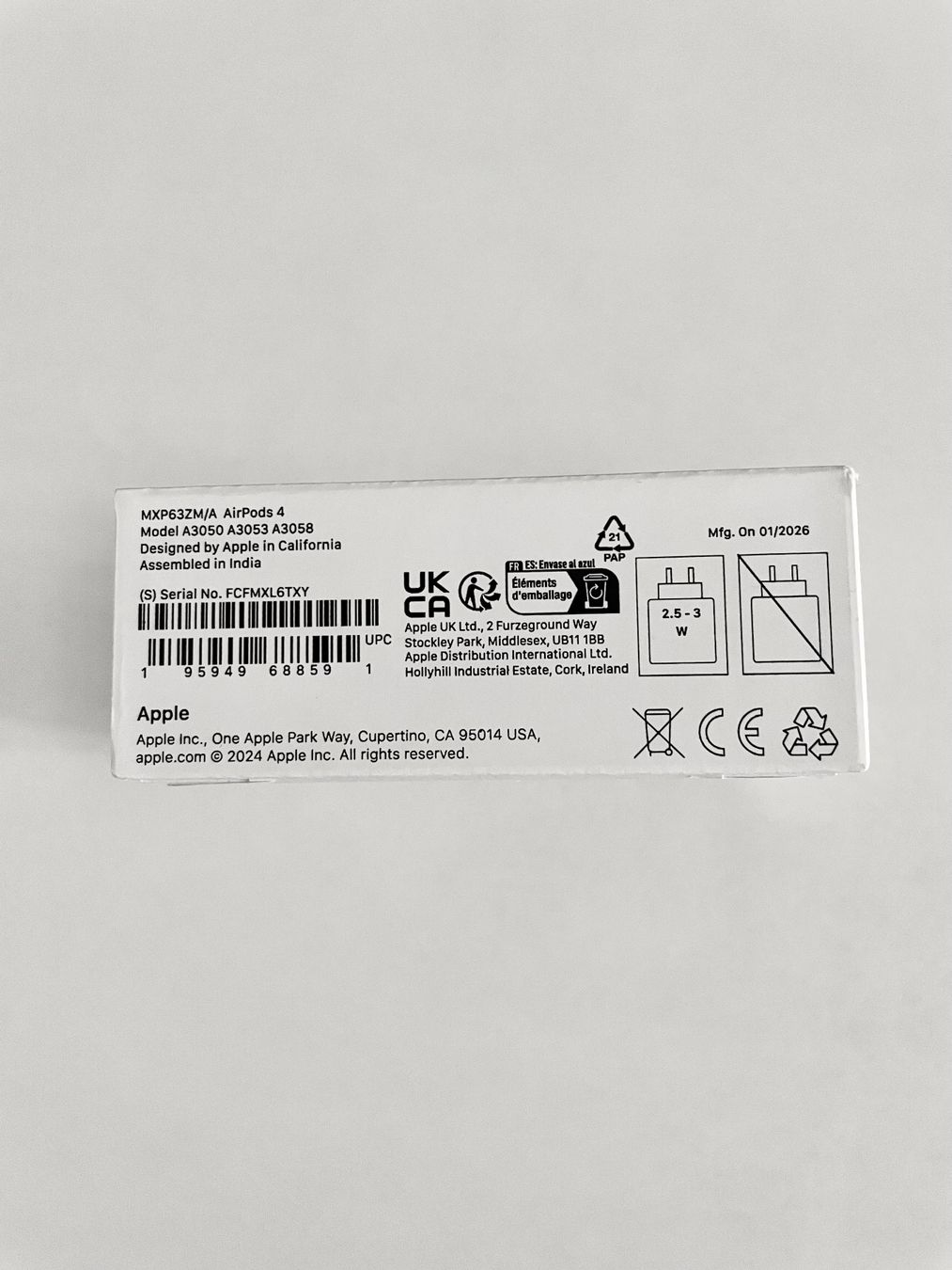 Apple Cuffie: AirPods 4 – Usato da La Chaux-de-Fonds venduto da Namiral 2