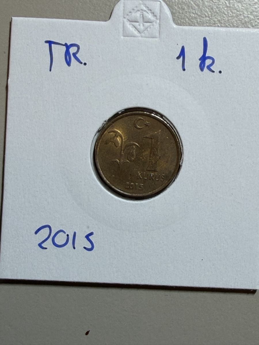 Tutti le monete: Turquie - 1 kurus - 2015 – Usato da Payerne venduto da Mike1682