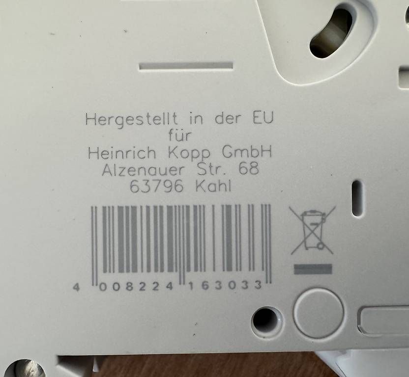 Alimentazione elettrica: 10x Disjoncteurs Kopp type C25 – Usato da Ste Croix venduto da Barjot 1