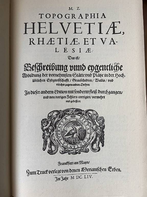 Libri: Antikes Schweizer Topographie Buch – Usato da zürich venduto da shantima 2
