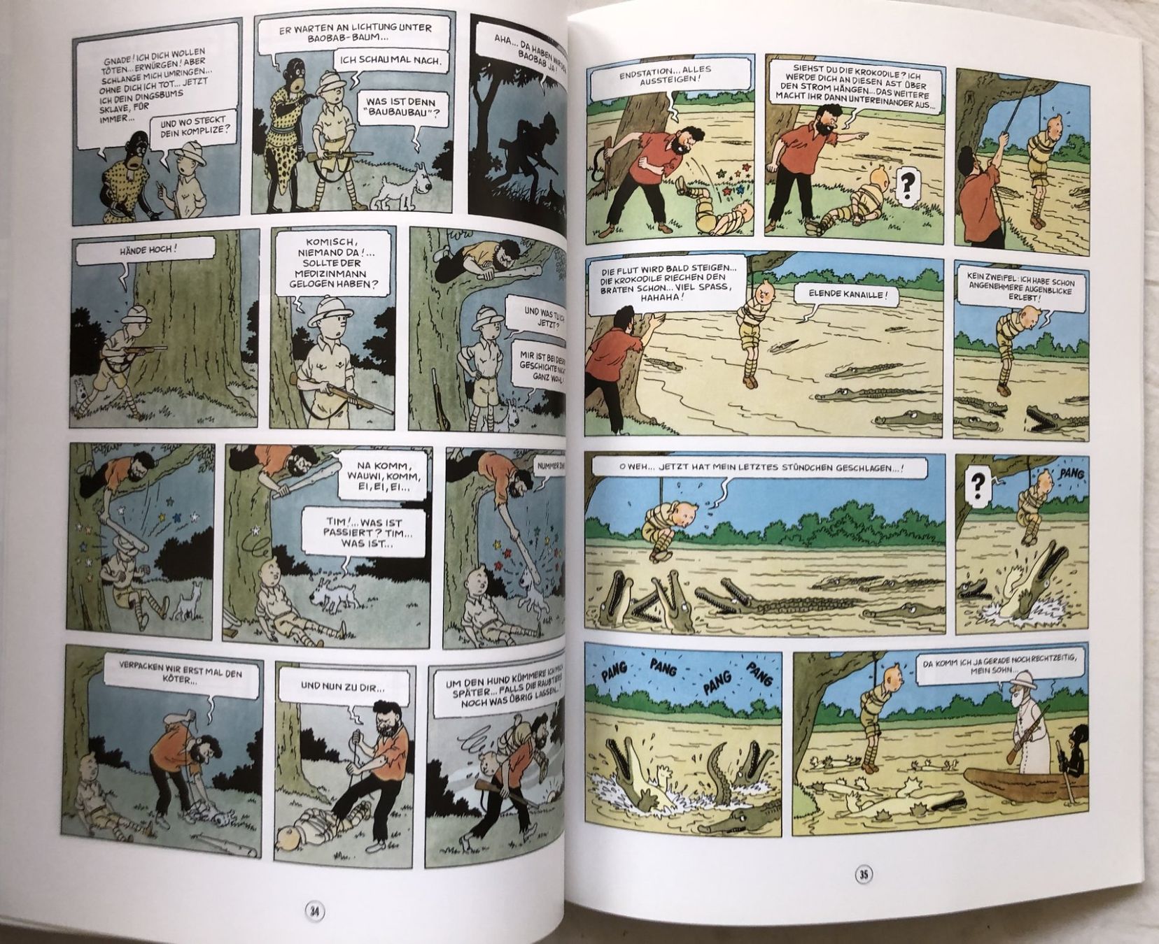 Fumetti: TIM UND STRUPPI - Band 1 - Tim im Kongo – Usato da Schaffhausen venduto da durruti 3