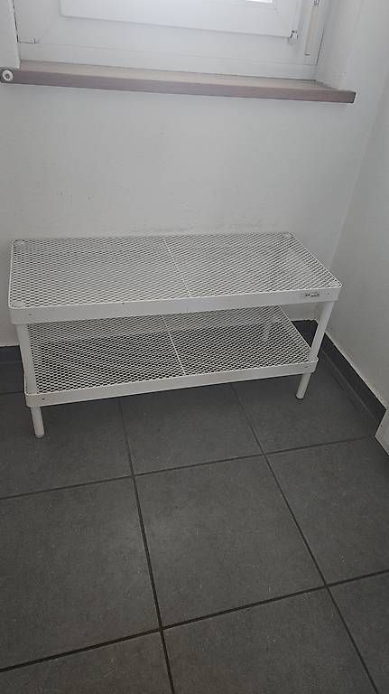Regale: Schuhregal weiss – Gebraucht aus Zürich von nad_7kbt